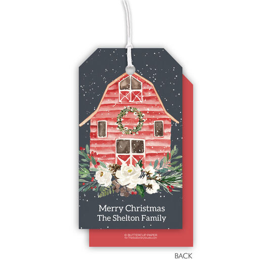 Merry Barn Gift Tags